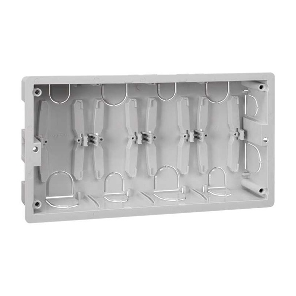 Монтажная коробка Simon Сима Про на 4 S-модуля, скрытый монтаж