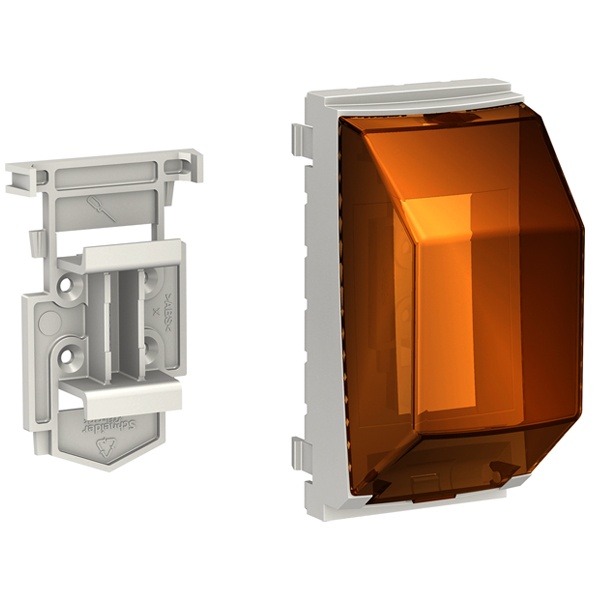 Адаптер для монтажа до двух 18мм модульных устройств Schneider Electric US+