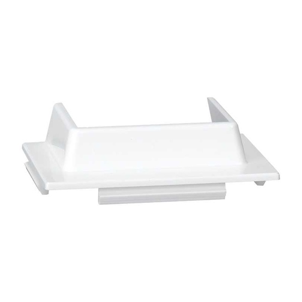 Адаптер-переходник Simon из поверхностной коробки на миниканал 20x30мм, белый