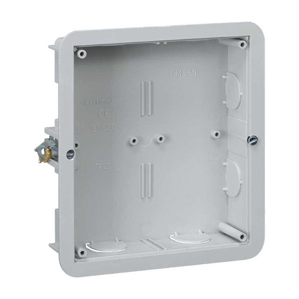 Монтажная коробка Simon на 2 S-модуля Сима Классик, скрытый монтаж глубина 33мм