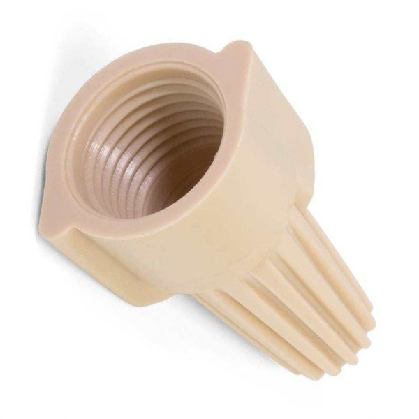 Зажим КВТ СИЗ-К-7 соединительный изолирующий с крыльями 1,5-16,0 мм бежевый 58858 [уп. 100шт]