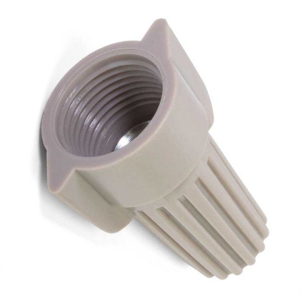 Зажим КВТ СИЗ-К-9 соединительный изолирующий с крыльями 8,0-24,0 мм серый 58860 [уп. 50шт]