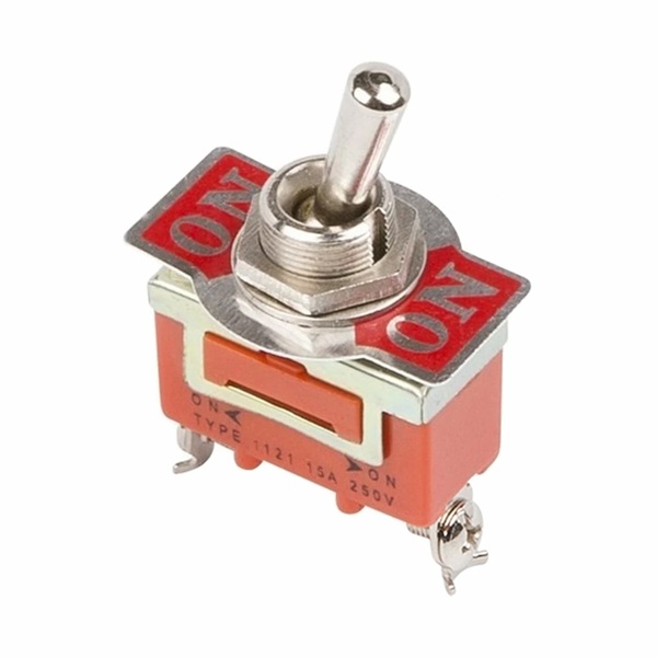 Тумблер Rexant 250V 15А (3c) ON-ON однополюсный