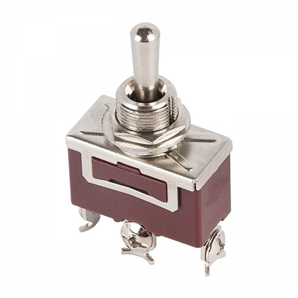 Тумблер Rexant 250V 15А (3c) ON-OFF-ON однополюсной