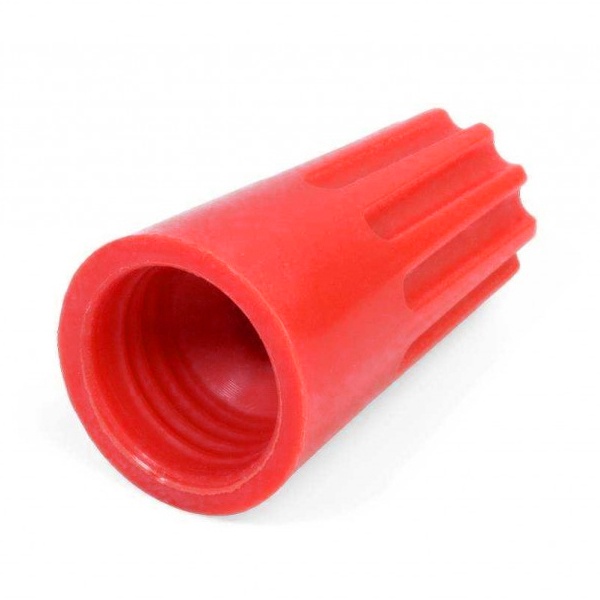 Зажим КВТ СИЗ-5 соединительный изолирующий скрутка 4,0-13,0 мм красный [уп. 100шт]