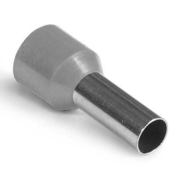 Наконечник КВТ НШВИ 0,75-12 штырьевой втулочный изолированный 65791 [уп.100шт]