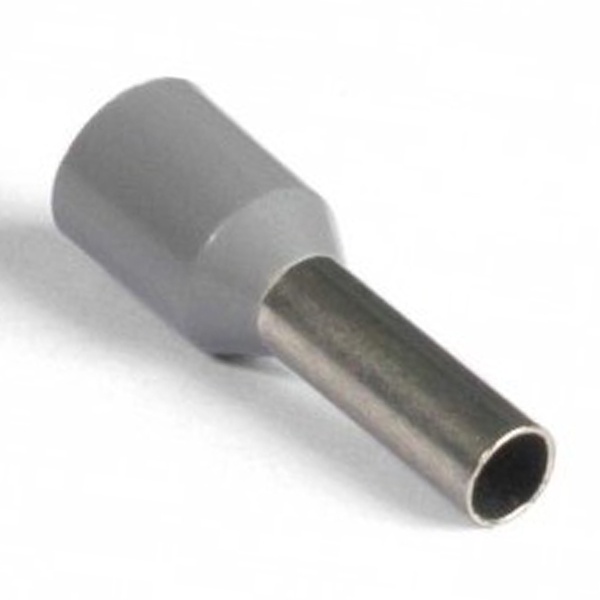 Наконечник КВТ НШВИ 4,0-9 штырьевой втулочный изолированный 65909 [уп.100шт]