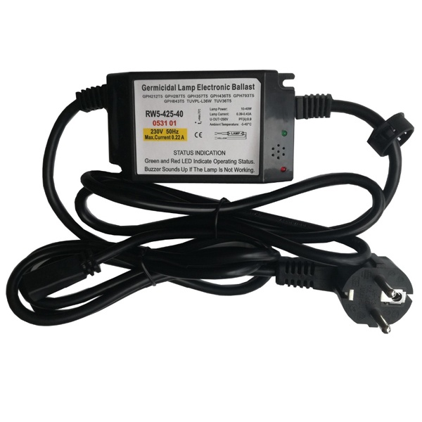 ЭПРА LightBest PW-425-40 (1x10-41W) для бактерицидных ламп 4P