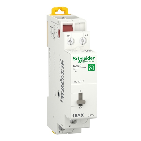 Импульсное реле Schneider Electric RESI9 TL 16A 1 полюс 1НО 230В АС 50ГЦ 1 модуль