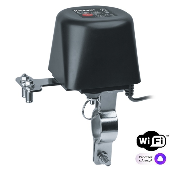 Умный электропривод для запорного крана Navigator NSH-ED-01-WiFi питание 12В 1А