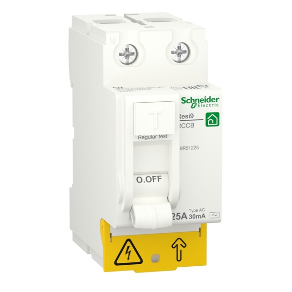 УЗО RESI9 2П 25А 30мА AC 230В Schneider Electric 2м (ВДТ)
