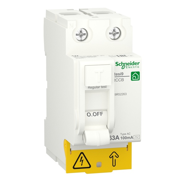 УЗО RESI9 2П 63А 100мА AC 230В Schneider Electric 2м (ВДТ)