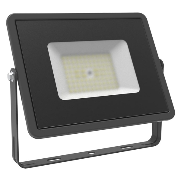 Прожектор светодиодный Gauss Qplus 50W 6500K 4250lm IP65 графитовый