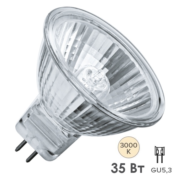 Лампа галогенная Navigator 94 205 JCDR 35W 38° 230V GU5.3