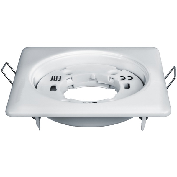 Светильник встраиваемый точечный Navigator 14 213 NGX-S2-001-GX53 квадрат металл белый