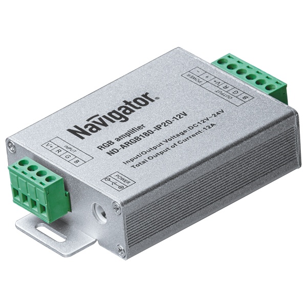 Усилитель Navigator 71 494 ND-ARGB180-IP20-12V 180/360W DC12/24V