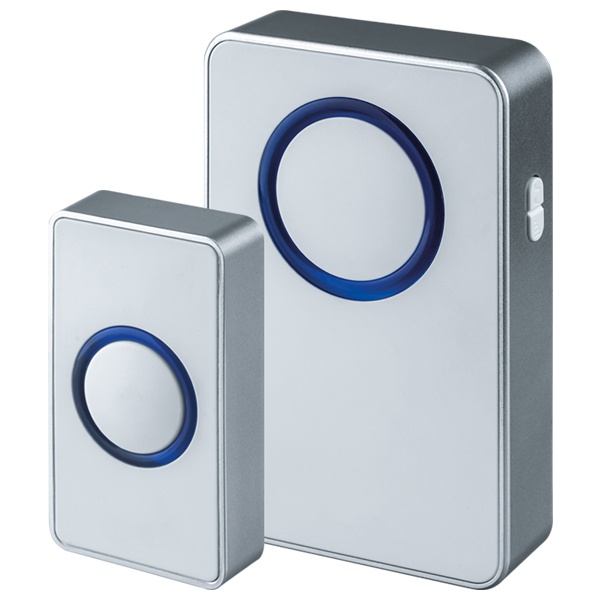 Звонок электрический Navigator 61 272 NDB-D-DC02-1V1-S 36 мелодий питание от батареек