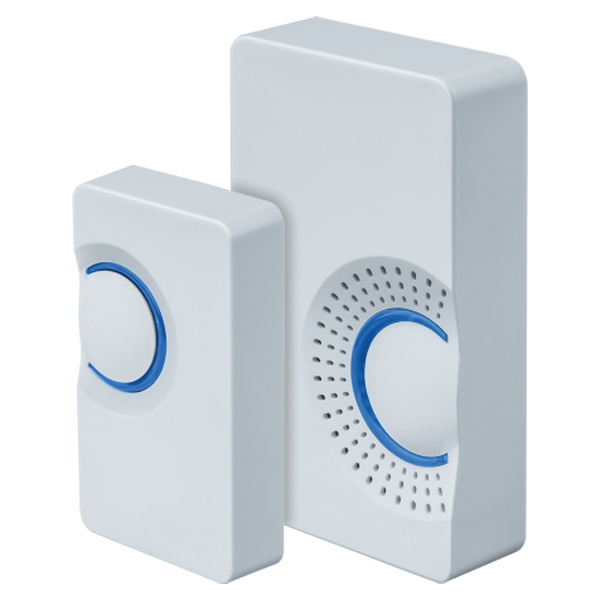 Звонок электрический Navigator 61 696 NDB-A-DC03-1V1-WH 36 мелодий питание от батареек