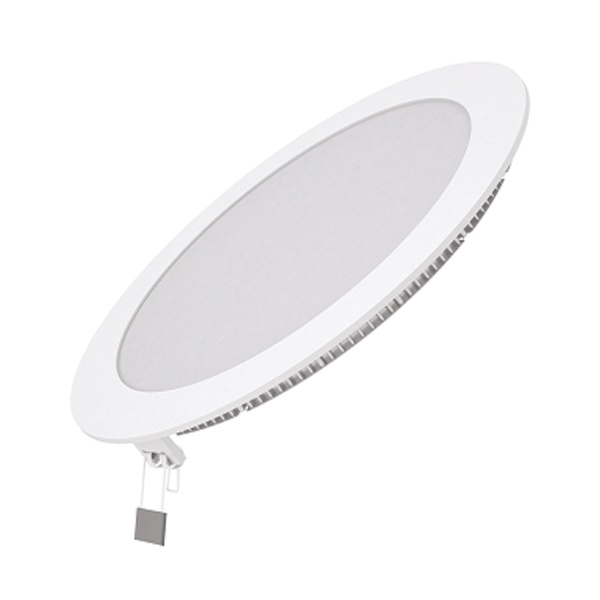 Встраиваемый светильник Gauss ультратонкий круглый IP20 18W D225х22mm d210mm, 2700K 1200Lm