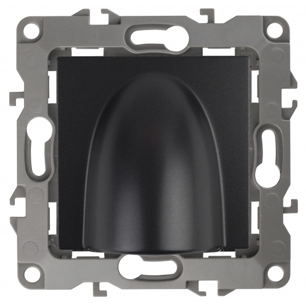 Вывод кабеля ЭРА Elegance антрацит 14-6003-05