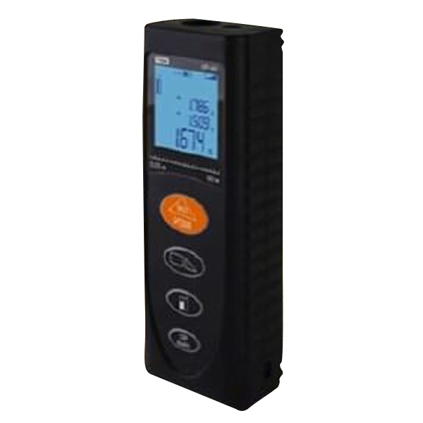 Лазерная рулетка TDM ЛР-60, дальность 60 м, точность 2 мм, подсветка, IP54, 2хAAA, “Алмаз”