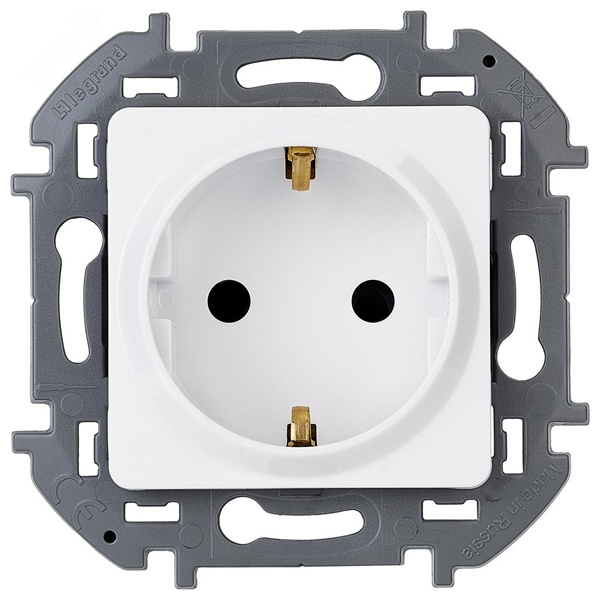 Розетка с/з 220В Legrand Inspiria белый