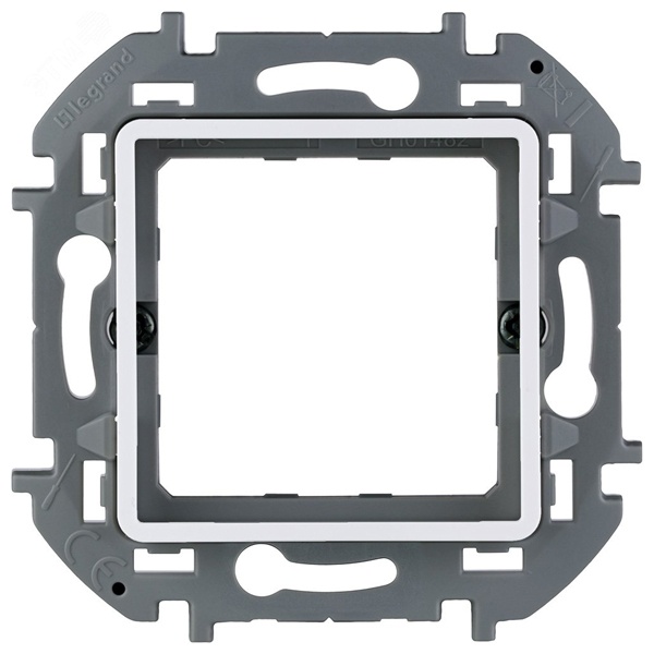 Адаптер для механизма Mosaic Legrand Inspiria белый