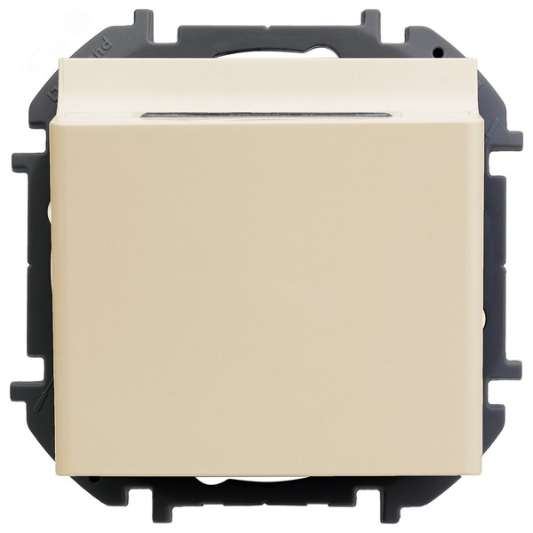 Выключатель для гостиничных номеров - стандарт Legrand Inspiria слоновая кость (бежевый)