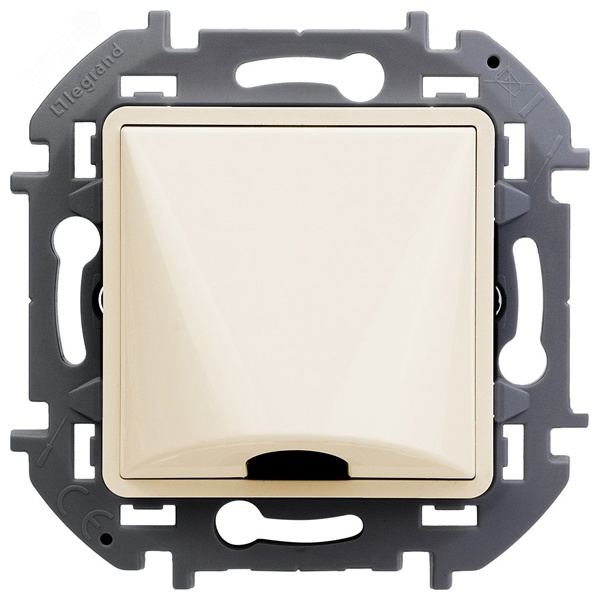 Кабельный ввод IP21 Legrand Inspiria слоновая кость (бежевый)