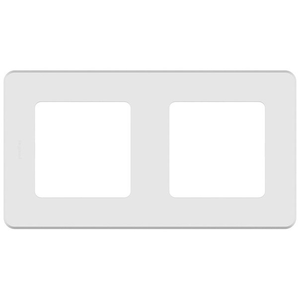 Рамка Legrand Inspiria 2 поста белая
