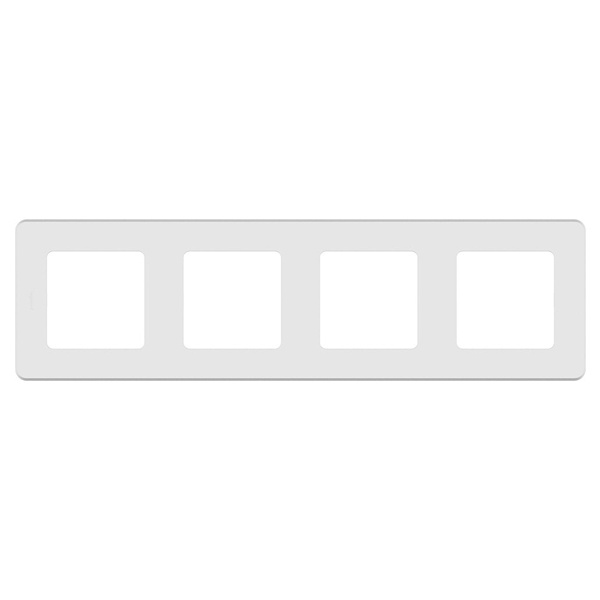 Рамка Legrand Inspiria 4 поста белая