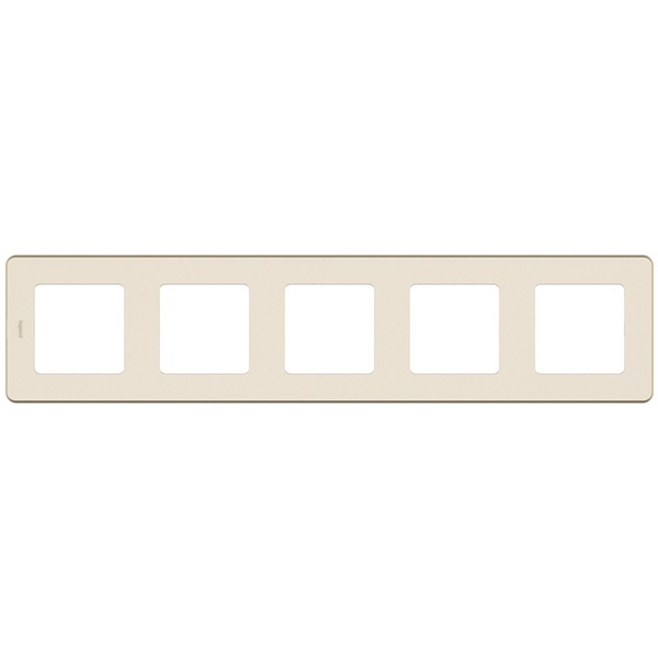 Рамка Legrand Inspiria 5 постов слоновая кость (бежевый)