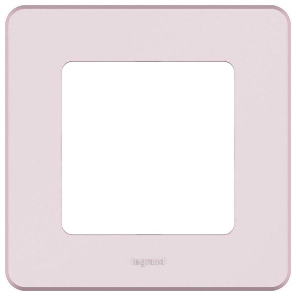 Рамка Legrand Inspiria 1 пост розовый