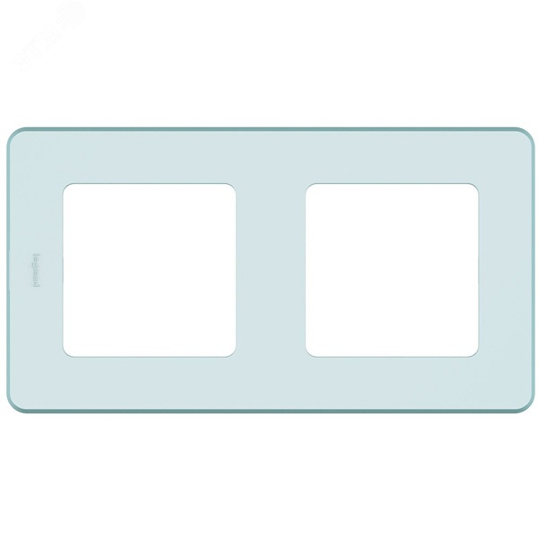 Рамка Legrand Inspiria 2 поста мятный