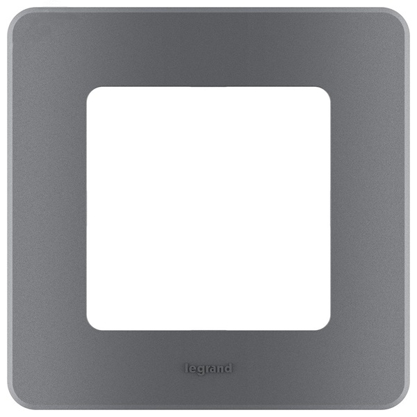 Рамка Legrand Inspiria 1 пост дымчатый