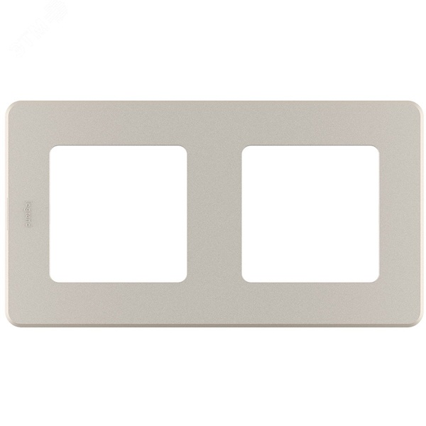 Рамка Legrand Inspiria 2 поста шампань