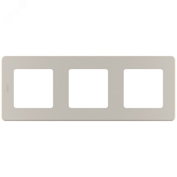 Рамка Legrand Inspiria 3 поста шампань