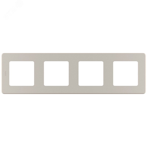 Рамка Legrand Inspiria 4 поста шампань
