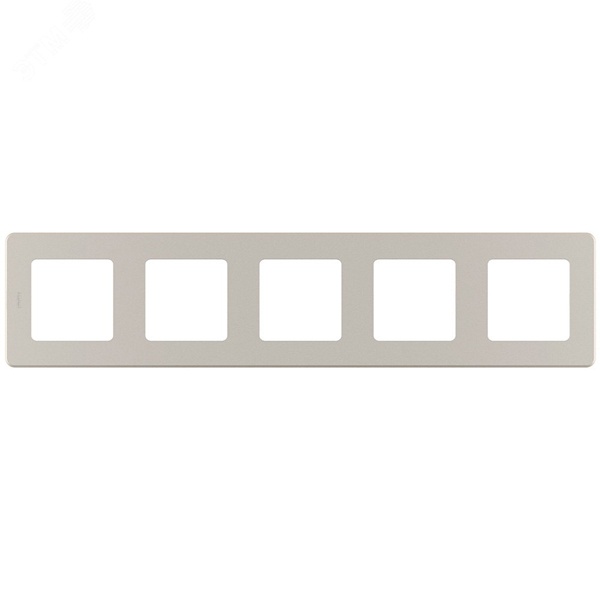 Рамка Legrand Inspiria 5 постов шампань