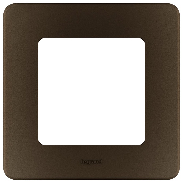 Рамка Legrand Inspiria 1 пост бронза