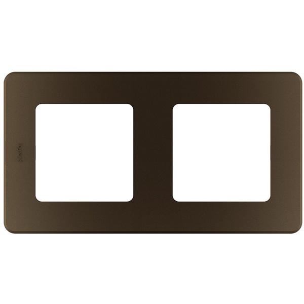 Рамка Legrand Inspiria 2 поста бронза