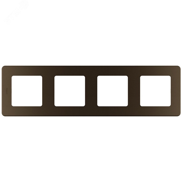 Рамка Legrand Inspiria 4 поста бронза