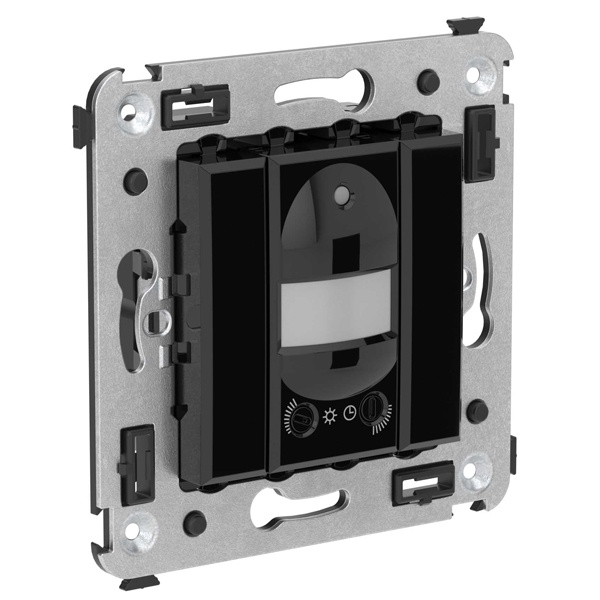 Датчик движения DKC Avanti в стену 3-х проводный 4А 100-240В 50-60Гц, черный квадрат