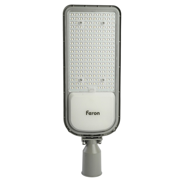 Консольный светодиодный светильник Feron SP3050 160LED 120W 5000K 230V серый IP65 d48-60mm