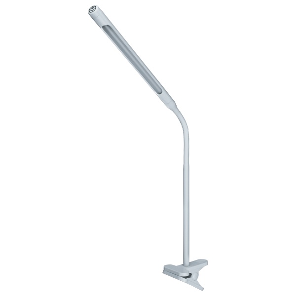 Светильник светодиодный настольный 61 036 NDF-C004-7W-4K-WH-LED 7W 4000K прищепка, гибкий, белый