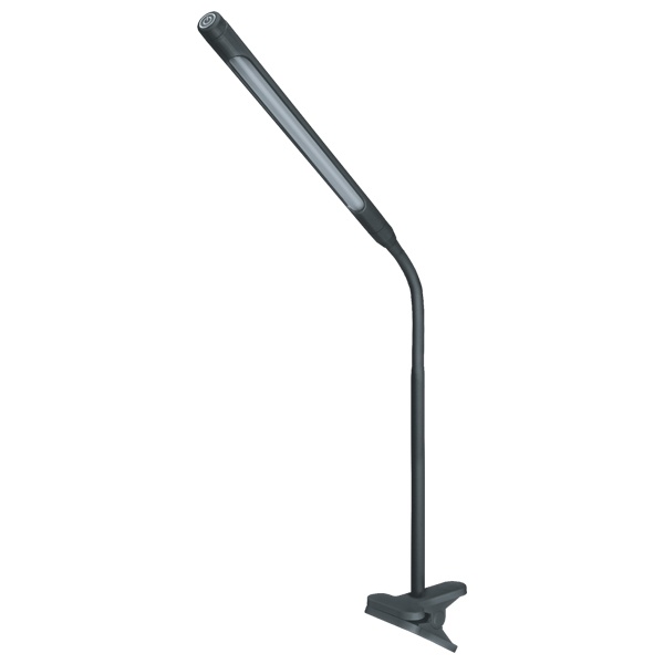 Светильник светодиодный настольный 71 573 NDF-C004-7W-4K-BL-LED 7W 4000K прищепка, гибкий, черный