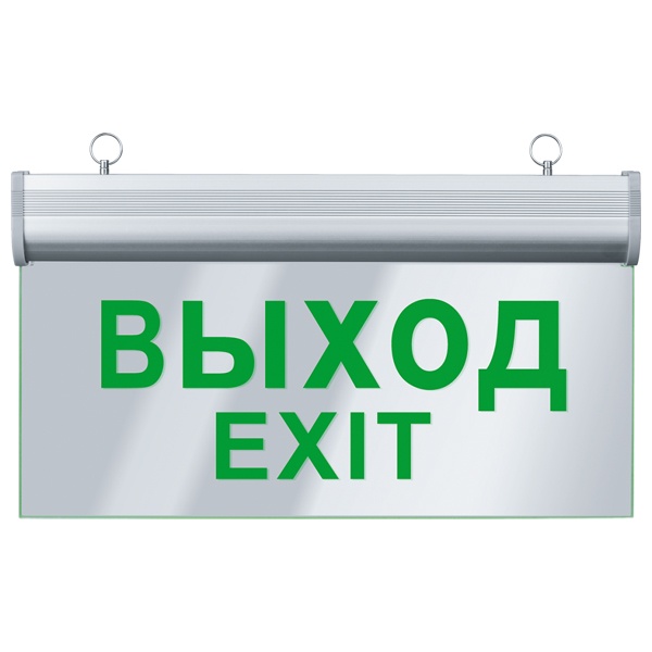 Светильник светодиодный аварийный односторонний NEF-05 (Выход) 90 минут 3W IP20 364x25x202mm