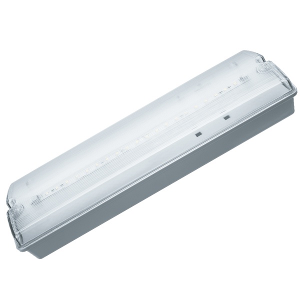 Светильник аварийный светодиодный 61 496 NEF-07 3ч 3W IP54 350x110x65mm. Наклейка Выход в комплекте