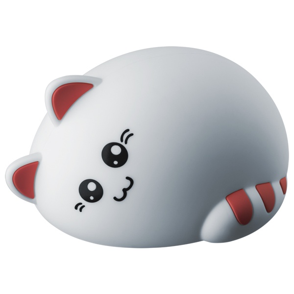 Светильник ночник 14 325 NNL-SW07-WH 7LED 1W аккумулятор 3.7V 1.2Ah USB котик белый