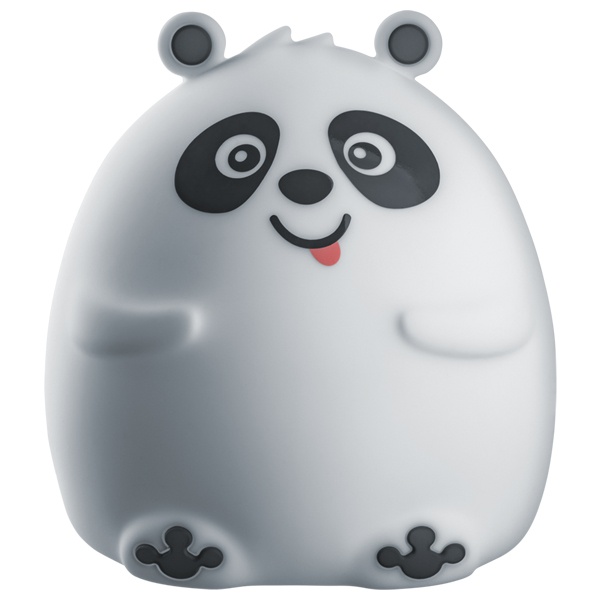 Светильник ночник 14 326 NNL-SW08-WH 7LED 1W аккумулятор 3.7V 1.2Ah USB панда белый